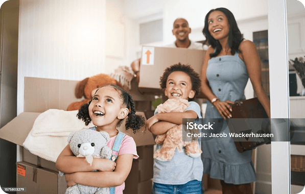 Available when you shop for homes